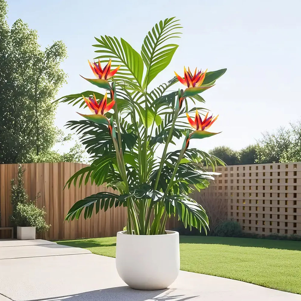 Dracaena Marginata - 82cm Artificial Palm Tree and Simulation