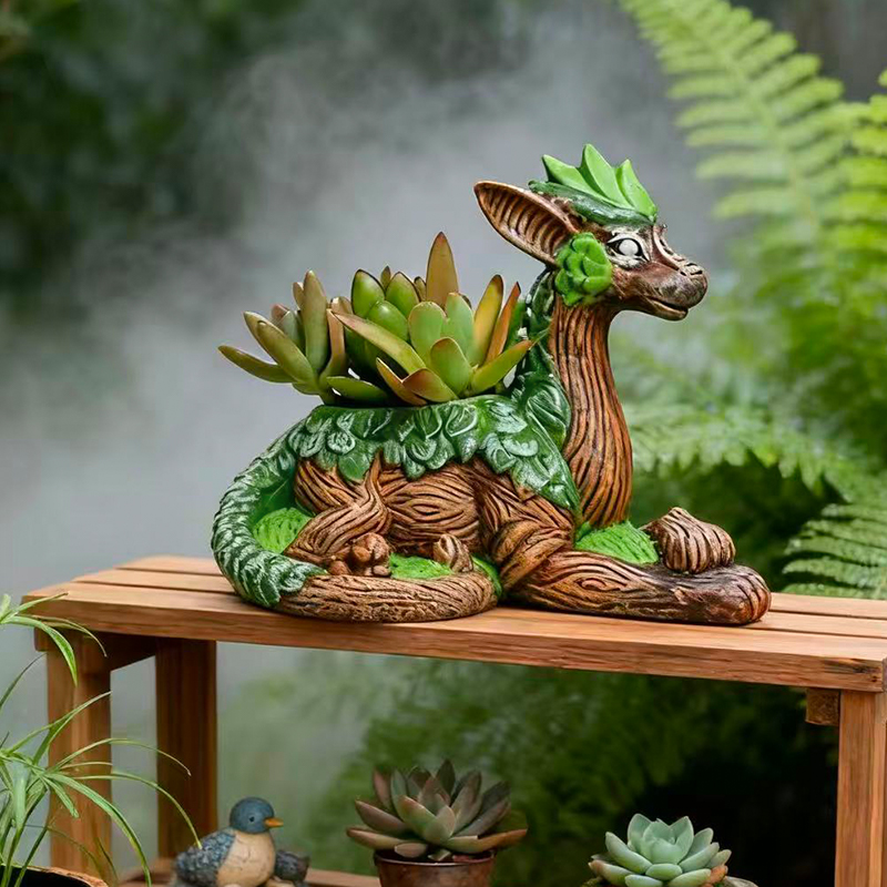 Creative Dragon Tree Flower Po – Echeveria Succulent Bewertung und Preis