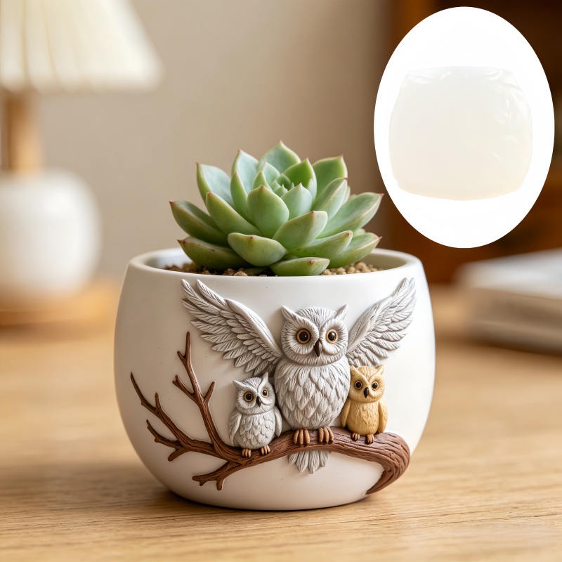 The owl standing on the branch – Echeveria Succulent Bewertung und Preis