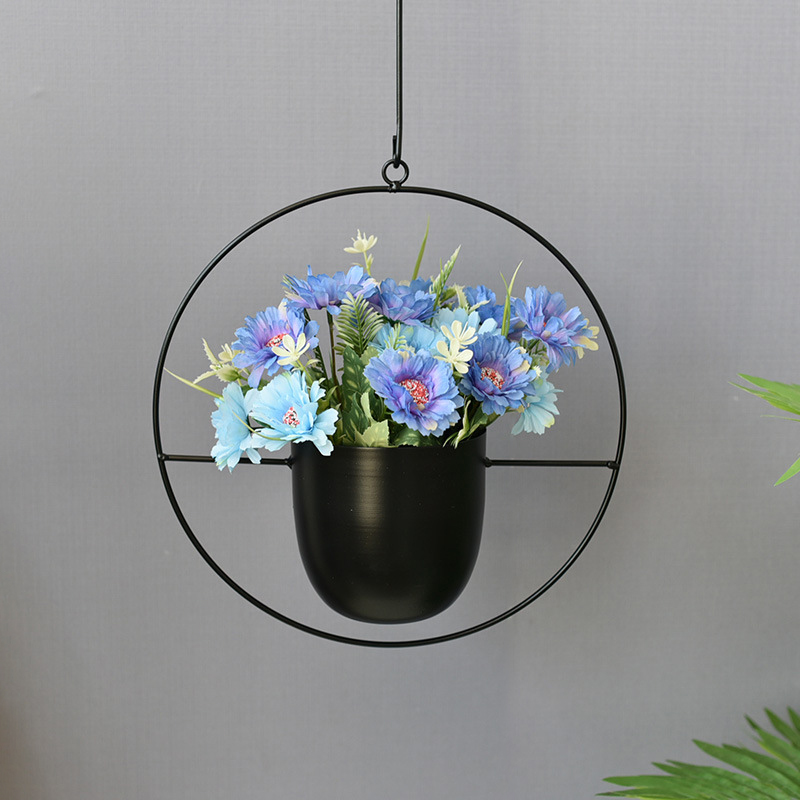 Wrought Iron Hanging Planter E – Spider Plant Hanging Bewertung und Preis