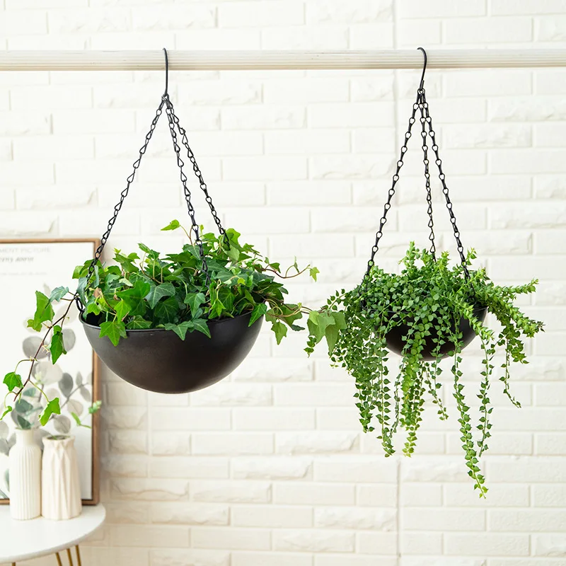 Wrought Iron Hanging Planter E – Spider Plant Hanging Bewertung und Preis