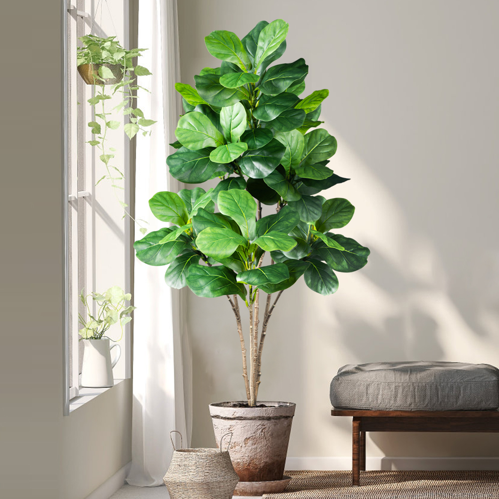 70-135cm Large Artificial Fidd – Ficus Lyrata Tree Bewertung und Preis