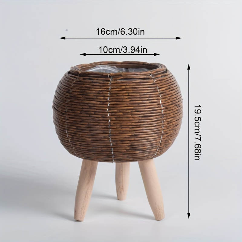 Charming Rustic Rattan Planter – Aloe Vera Pot Bewertung und Preis