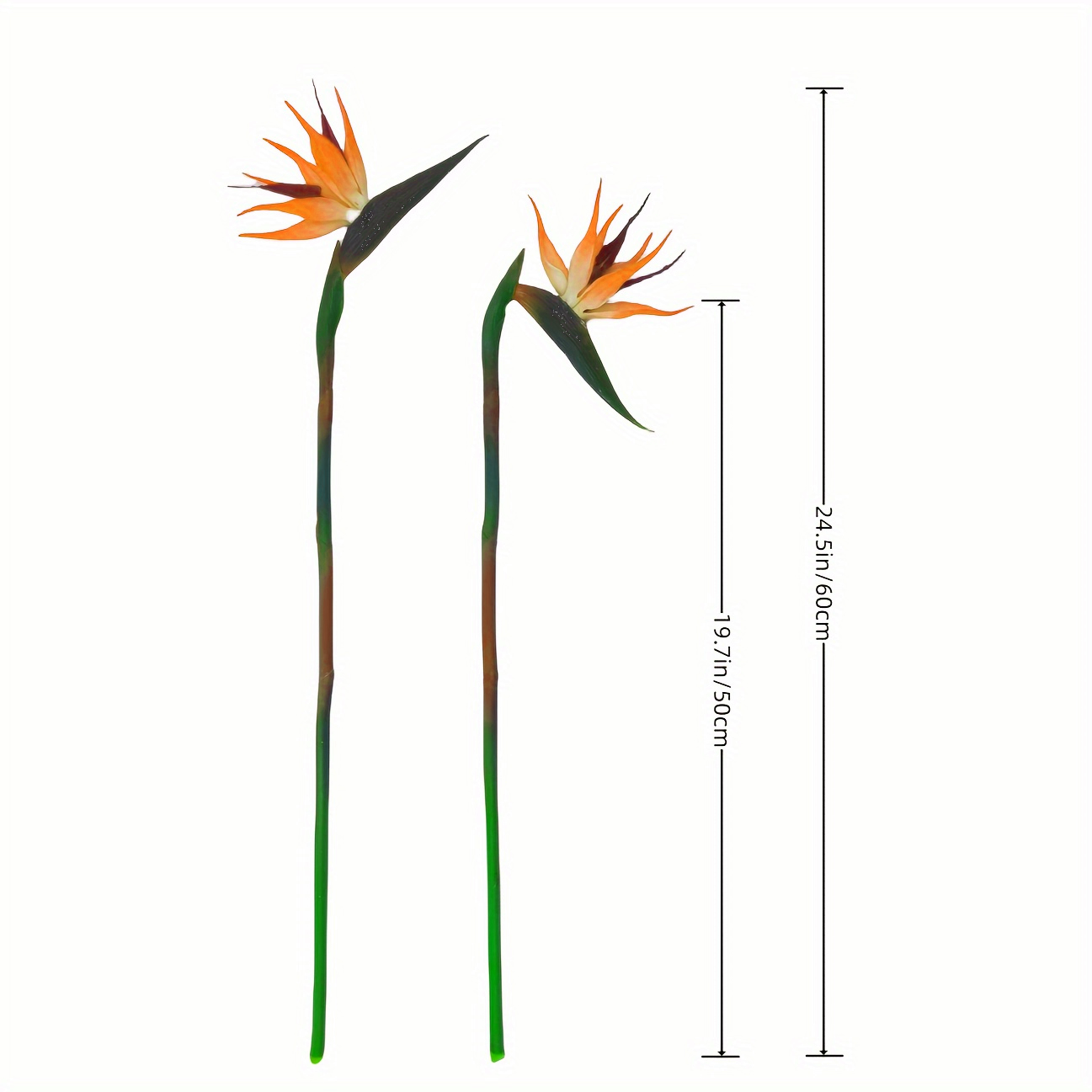 3Pcs Artificial Heaven Bird Fl – Bird Paradise Strelitzia Bewertung und Preis