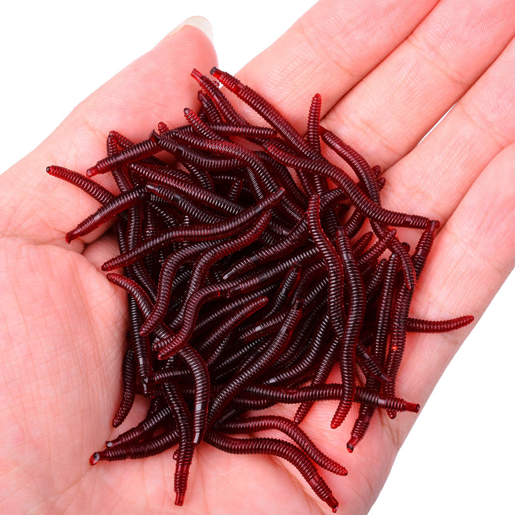 20PCS-100PCS 3.5cm 0.15g Soft  – Aglaonema Red Bewertung und Preis