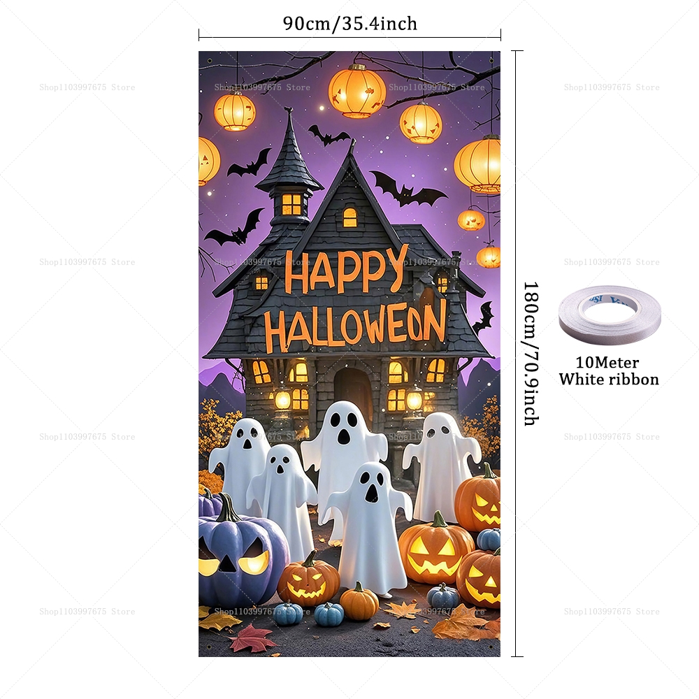 Happy Halloween Door Banner Ev – Spider Plant Hanging Bewertung und Preis