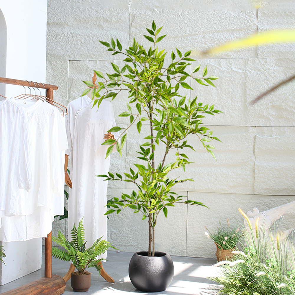 75-140cm Largen Fake Nandina T – Dracaena Marginata Bewertung und Preis
