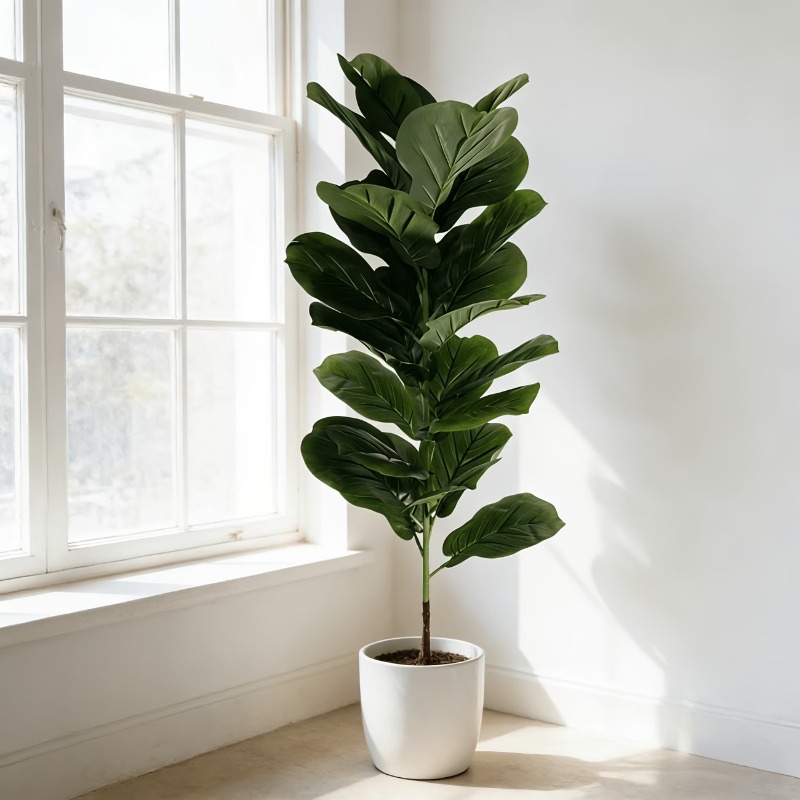 1Pc 100cm Artificial Ficus Lyr – Ficus Lyrata Tree Bewertung und Preis