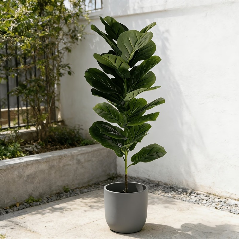 1Pc 100cm Artificial Ficus Lyr – Ficus Lyrata Tree Bewertung und Preis
