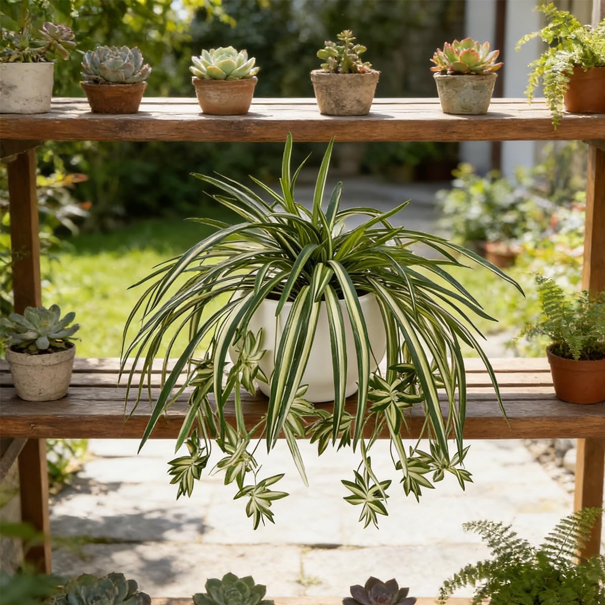 4PCS Artificial Hanging Spider – Spider Plant Hanging Bewertung und Preis