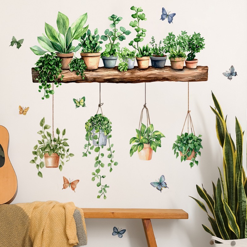 3D Potted Green Plant Shelf Wa – Echeveria Succulent Bewertung und Preis
