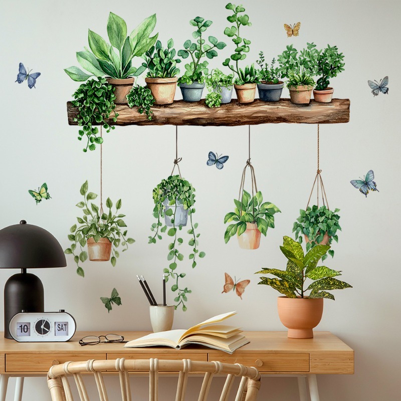 3D Potted Green Plant Shelf Wa – Echeveria Succulent Bewertung und Preis