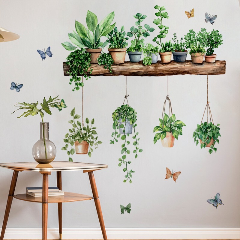 3D Potted Green Plant Shelf Wa – Echeveria Succulent Bewertung und Preis