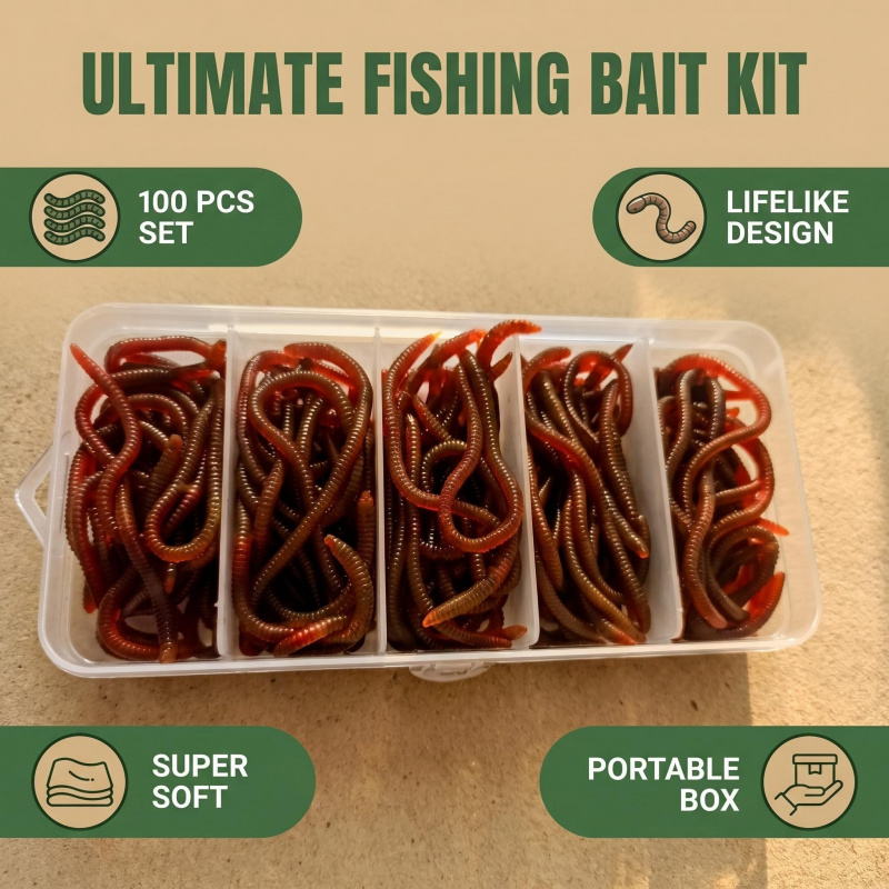 100pcs Soft Lure Bass Bream Bl – Aglaonema Red Bewertung und Preis