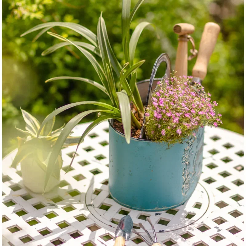 Blue Hanging Wall Planter Aged – Spider Plant Hanging Bewertung und Preis