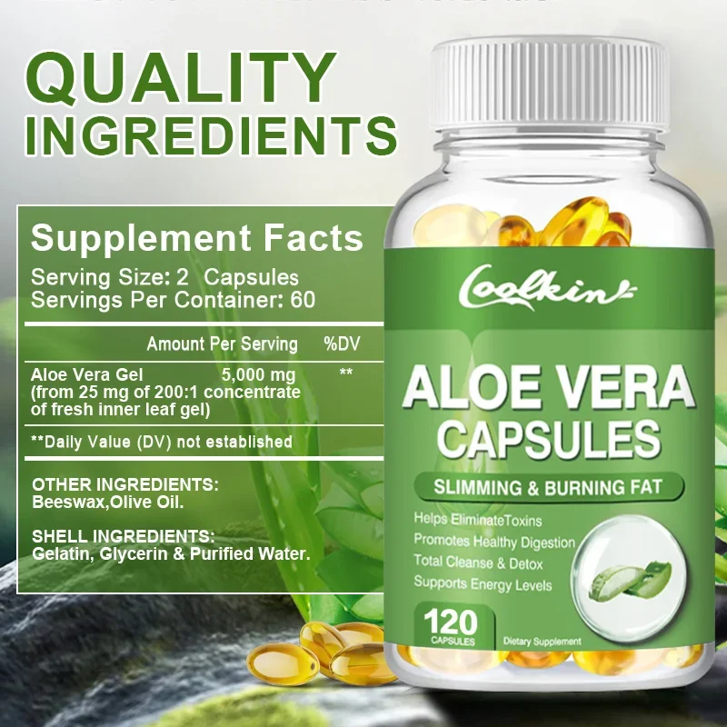 Aloe Vera Extract Capsules - R – Aloe Vera Pot Bewertung und Preis