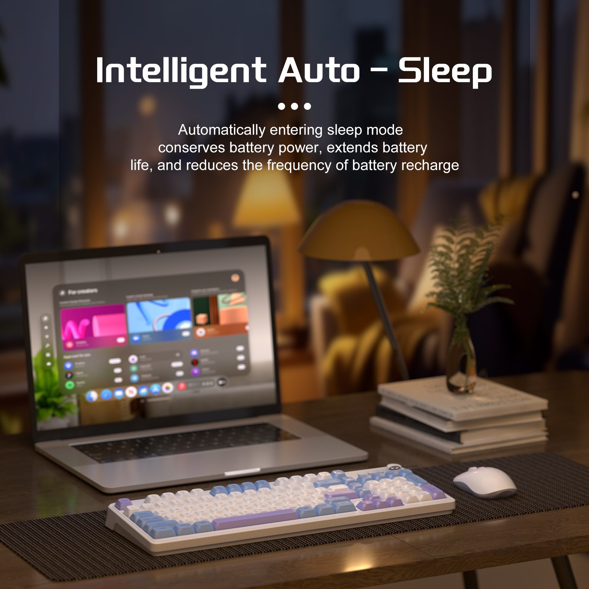 MageGee Wireless Gaming Keyboa – Tradescantia Purple Bewertung und Preis