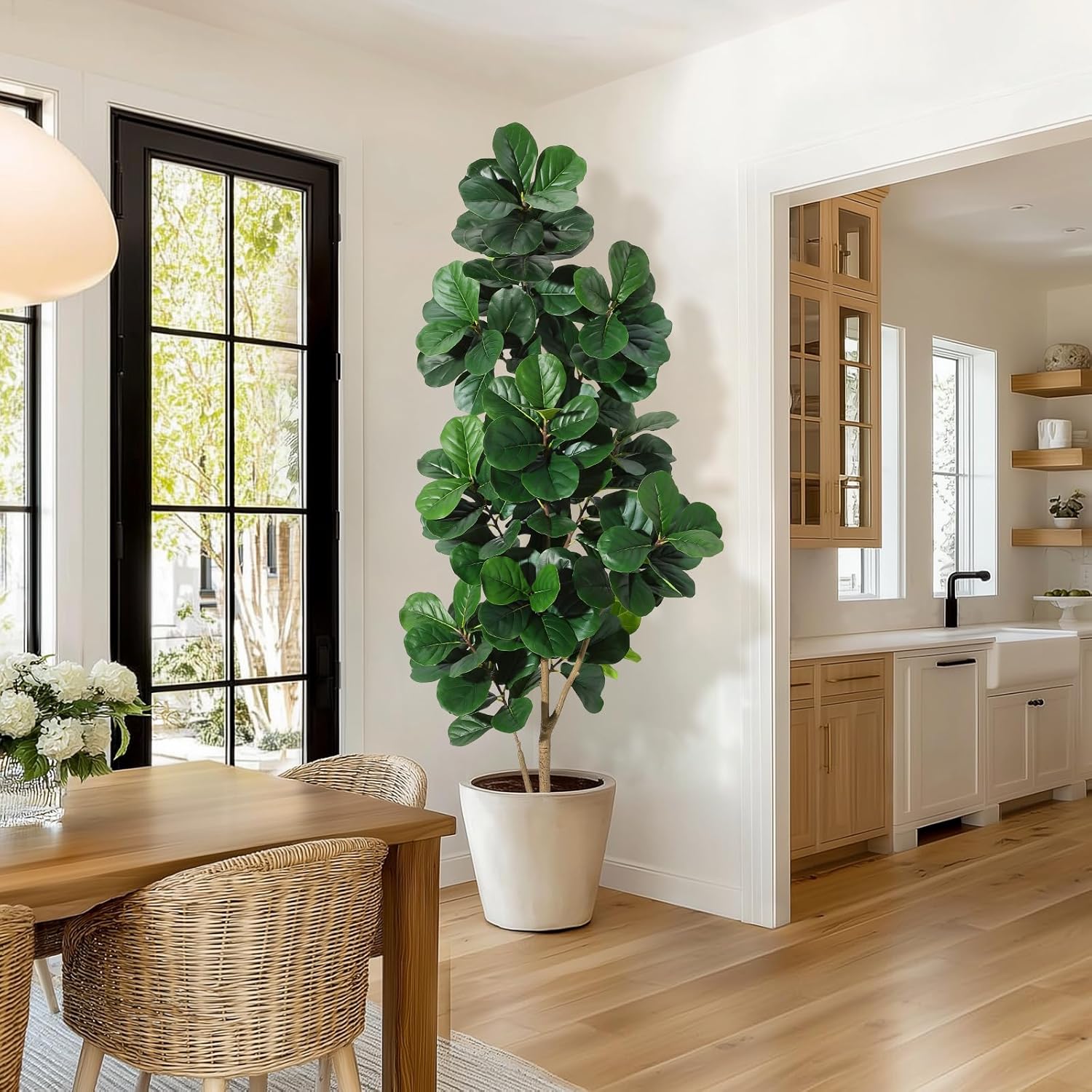 4FT/5FT/6FT/7FT Fiddle Leaf Fi – Ficus Lyrata Tree Bewertung und Preis
