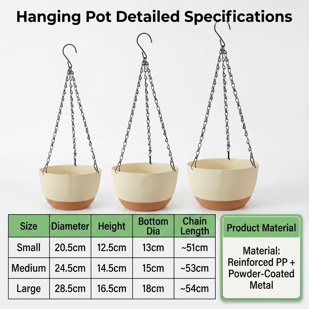 Modern Everyday Dual-Color Han – Spider Plant Hanging Bewertung und Preis