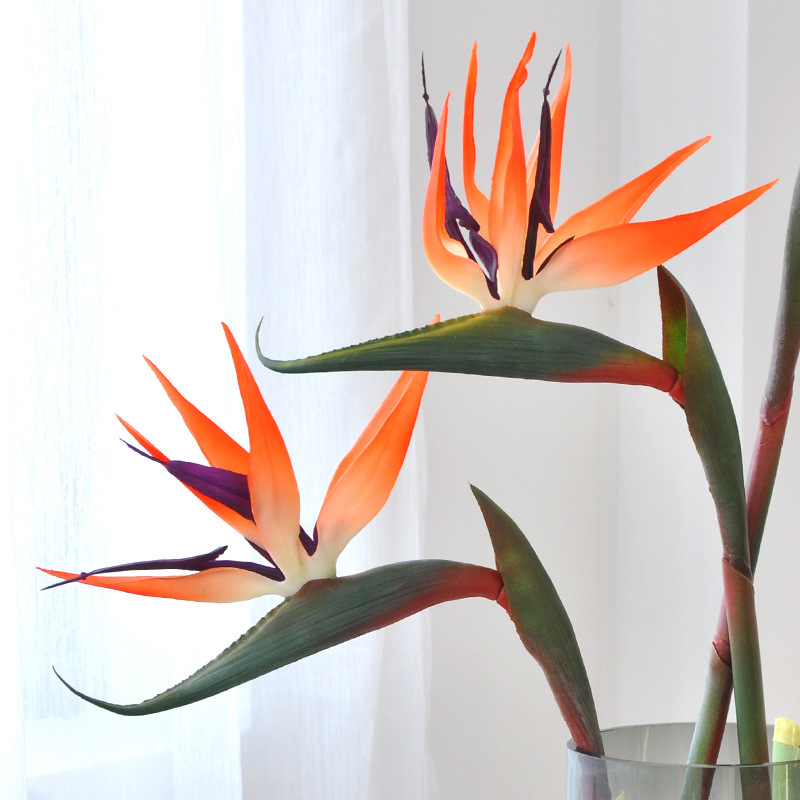3pcs Artificial Bird Of Paradi – Bird Paradise Strelitzia Bewertung und Preis