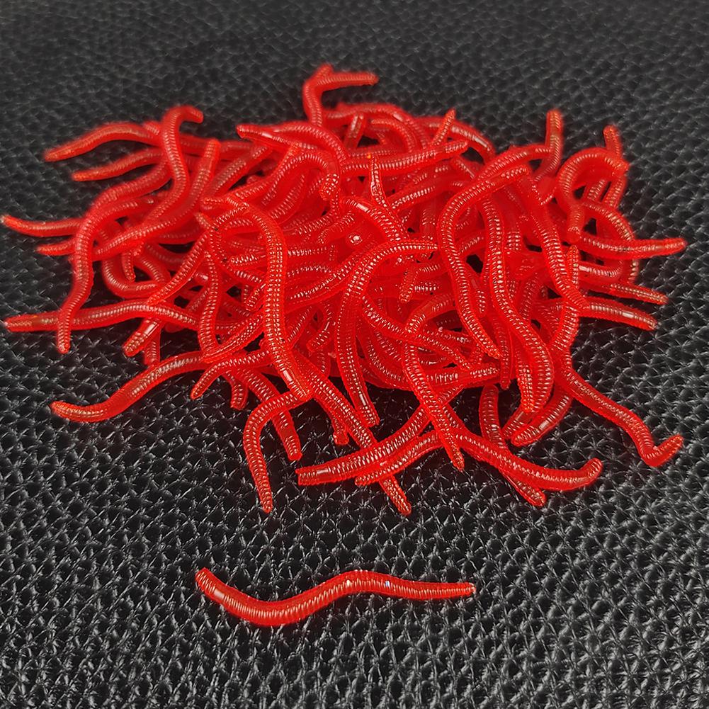 50/100PCS Soft Lure Bass Bream – Aglaonema Red Bewertung und Preis